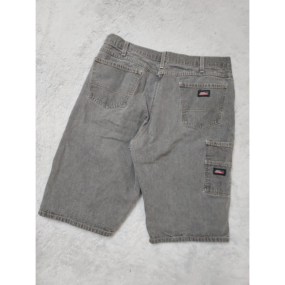 Dickies Jean Shorts Mens 36 (35) Carpenter Baggy Loose Fit Faded Skater Hip Hop